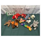 (10) Vintage Beanie Babies With Tags Lot 3