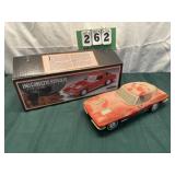 1963 Red Jim Beam Corvette Decanter