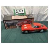 1963 Red Jim Beam Corvette Decanter