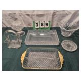 Kitchen Table Glass Lot