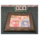 Framed Sewing Advertisers