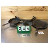 Cast Iron Cooking Lot