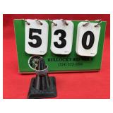 Vintage Turquoise & Silver Band Ring Size 7.5