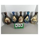 Jim Beam Decanter Lot 26 Fishing