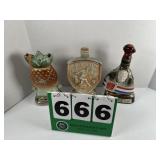 Jim Beam Decanter Lot 54 Sports