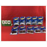 (10) Hot Wheels Cars