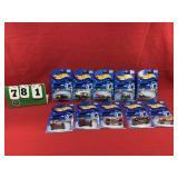 (10) Hot Wheels Cars