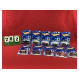(10) Hot Wheels Cars
