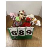 (6) Collectible Beanie Babies Lot #10