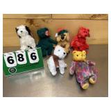(6) Collectible Beanie Babies Lot #7