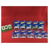 (10) Hot Wheels Cars