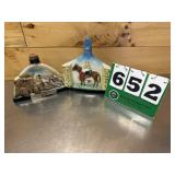 Jim Beam Decanter Lot 40 Gambling & Derby