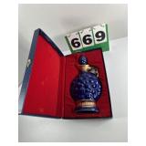 Jim Beam Decanter Lot 57 Blue Grap