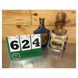 Jim Beam Decanter Lot 12 Tobacco Festival