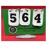 2 Blade German WWII Knife w/ Party & SS Emblem