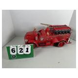Jim Beam Decanter Lot 9 Fire Truck