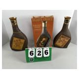 Jim Beam Decanter Lot 14 Fuit & Flowers