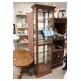 Illuminated Curio Cabinet