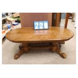 Claw Foot Coffee Table