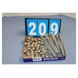 Knobs And All Thread Carriage Bolts