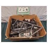 Train Lot Track And Bridge