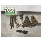 Assorted Gas Lantern Arms