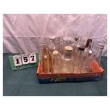 Small Glass Bottle Collection