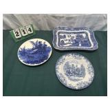 Blue & White Plates
