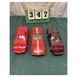 (3) Assorted Promo Corvette Cars In Cases Lot 8