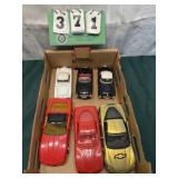 Assorted Metal Diecast Cars