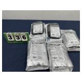 (5) MRE 'Chef 5 minute Meals'