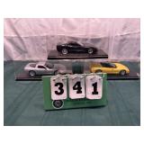 (3) Assorted Promo Corvette Cars In Cases Lot 2