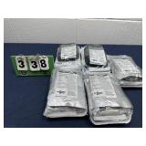 (5) MRE 'Chef 5 minute Meals'