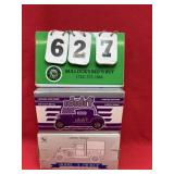 (2) Diecast  Metal Coin Banks