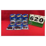 (6) Hot Wheels 1:64 Diecast Metal Cars NIP