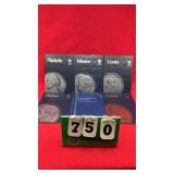 Coin Collector Books With Coins