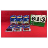 (6) Hot Wheels 1:64 Diecast Metal Cars NIP