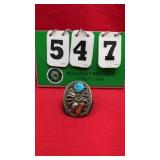 Vintage Navajo Sterling Silver Women's Belt Buckle