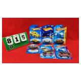 (6) Hot Wheels 1:64 Diecast Metal Cars NIP