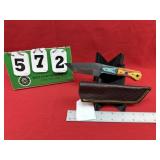 Hand Forged File Hunting Knife