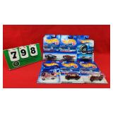 (6) Hot Wheels 1:64 Diecast Metal Cars NIP