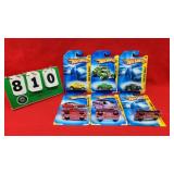 (6) Hot Wheels 1:64 Diecast Metal Cars NIP