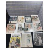 (10) Retail Vintage Advertisements Medical or TV