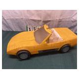 XL Yellow Corvette Car