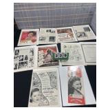 (10) Retail Vintage Advertisements Medical or TV