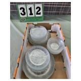 Unique Flower Glass Plates