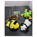 (4) XL Beanie Babies  With Tags
