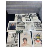 (10) Retail Vintage Advertisements Medical or TV
