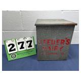 Metal Steuers Dairy Box