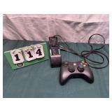 Xbox Box 360 Controller and Contact Charger